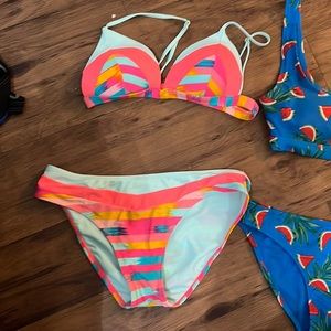 Lot of three bikini sets
